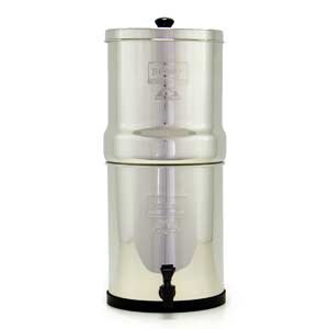 Travel Berkey with Two 7 White Ceramic Filters